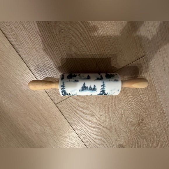 Blue Speckled Springform Mini Pan Set With Mini Rolling Pin - Picture 5 of 8